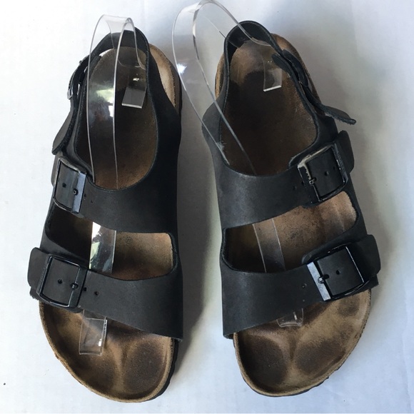 Birkenstock Betula Black Sandals *Sz 41EU/10-10.5 US - Picture 1 of 14